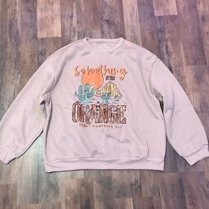 Shein Brown Sweatshirt